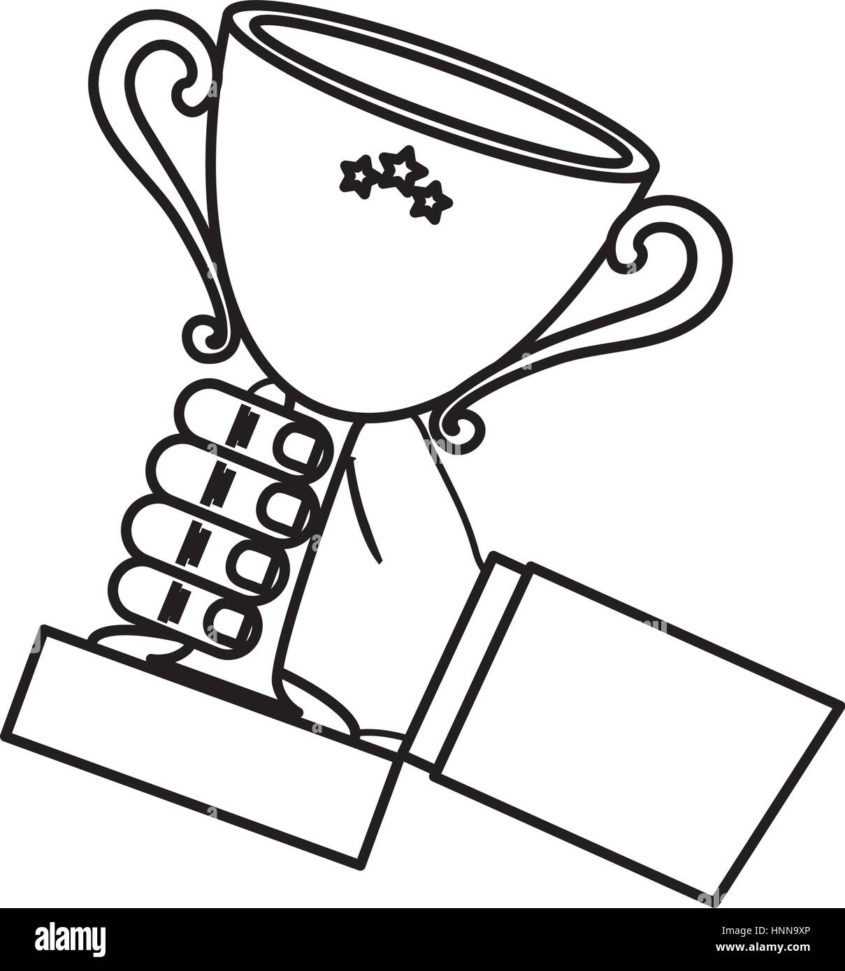 Cup trophy championship icon vector illustration graphic design Stock ...