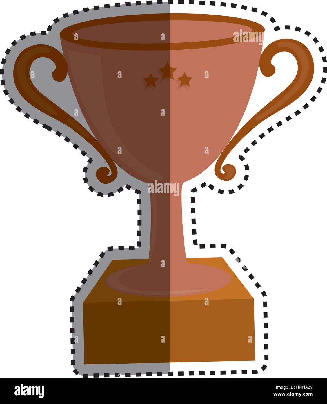 Cup trophy championship icon vector illustration graphic design Stock ...