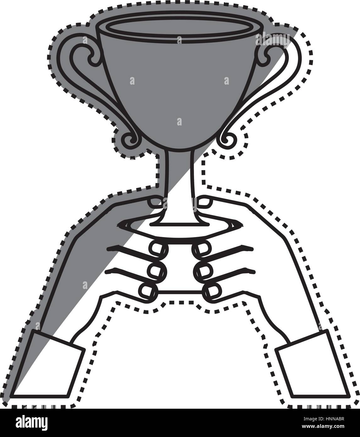 Cup trophy championship icon vector illustration graphic design Stock ...