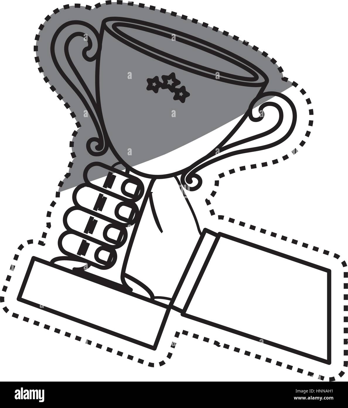 Cup trophy championship icon vector illustration graphic design Stock ...