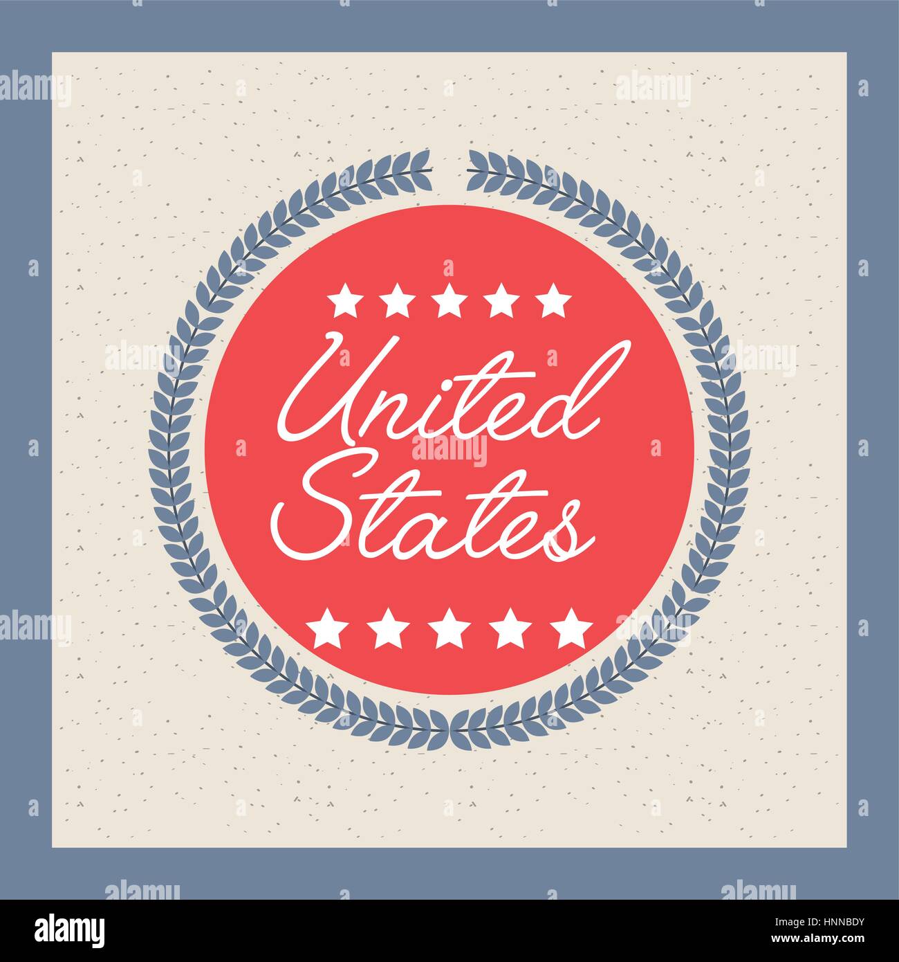 united states of america card. colorful design. vector illustration ...