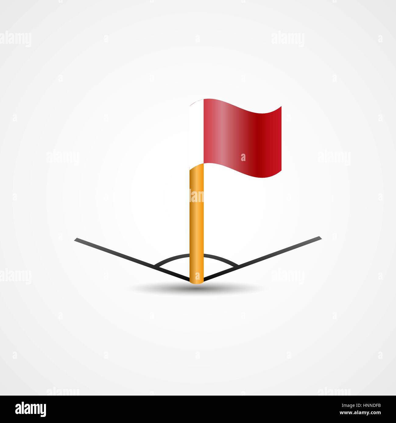 Football yellow penalty flag hires stock photography and images Alamy