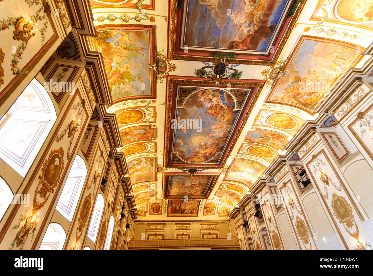 Eisenstadt, Castle Esterhazy; Haydn Hall, Neusiedler See (Lake Neusiedl