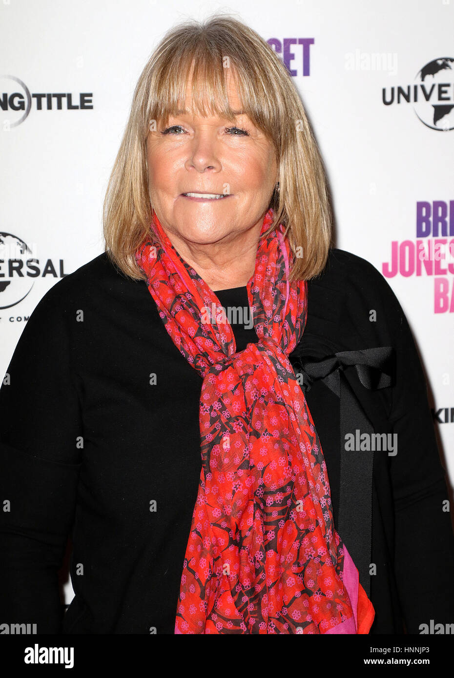 Jan 31, 2017  - Linda Robson attending Bridget Jones's Baby Red Carpet Screening, Charlotte Street Hotel, Soho in London, England, UK Stock Photo