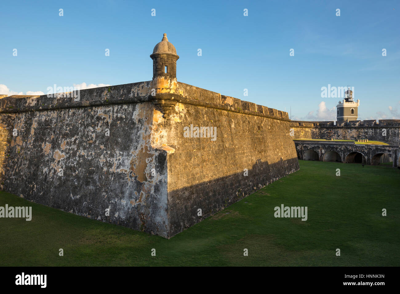 Inner Puerto Rico Coastal defences caribbean hi-res stock photography and images - Alamy