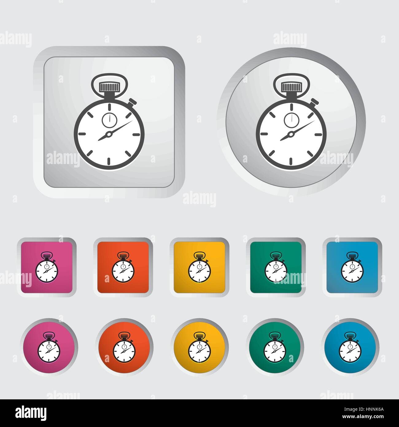 Stopwatch icon. Vector illustration EPS Stock Vector Image & Art - Alamy