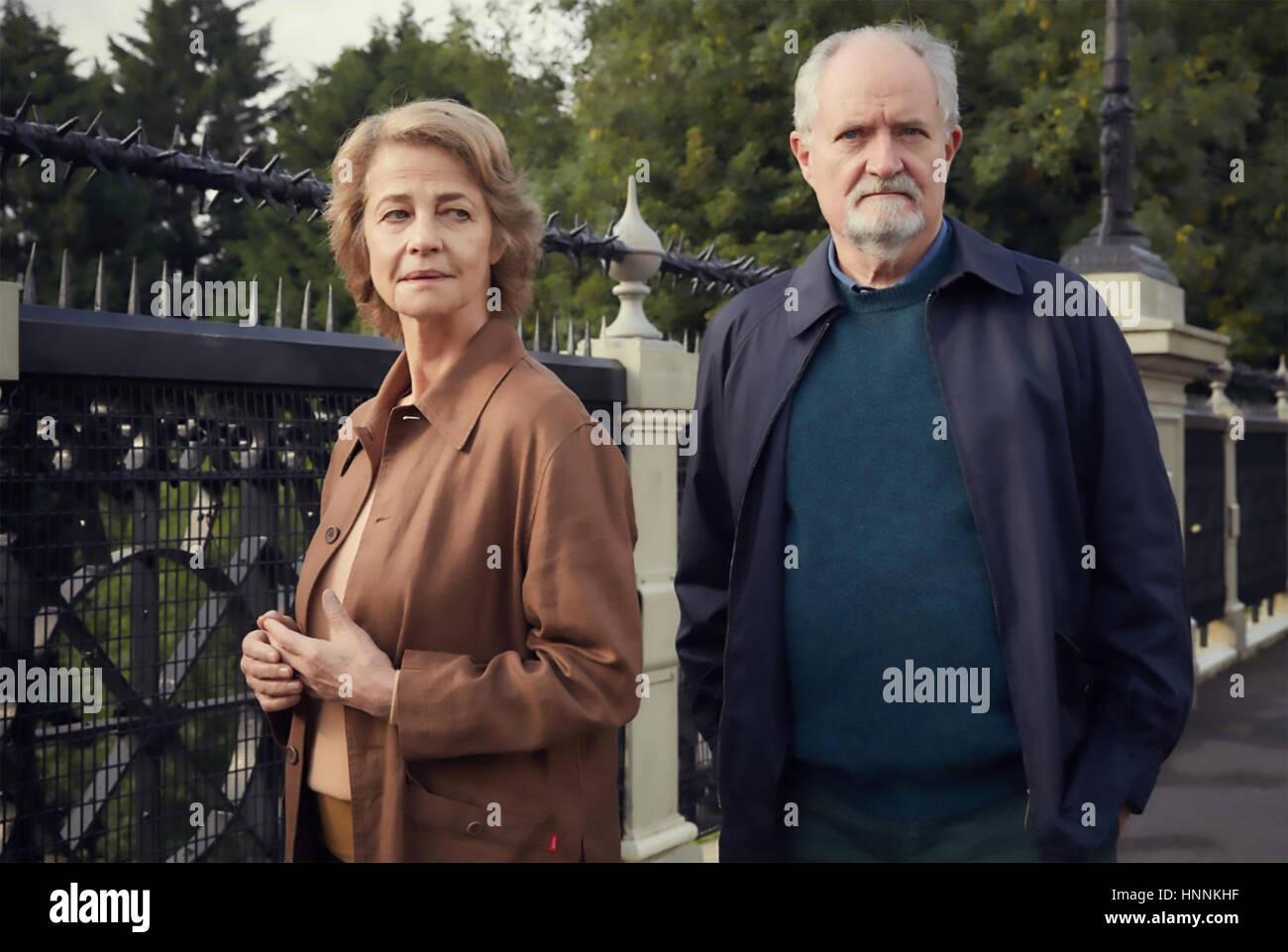 THE SENSE OF AN ENDING 2017 Origin Pictures film with Charlotte Rampling and  Jim Broadbent Stock Photo