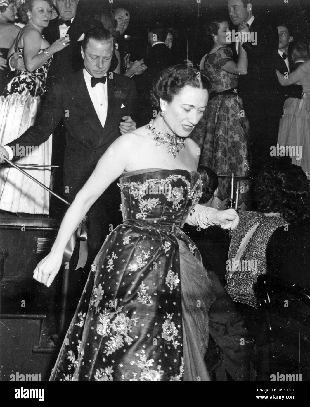 Duchess of windsor Black and White Stock Photos & Images - Alamy