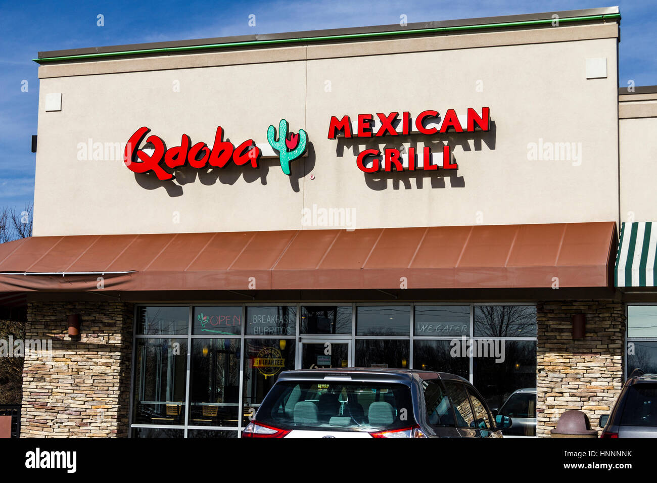 Indianapolis - Circa February 2017: Walgreens Retail Location. Walgreens is an American Pharmaceutical Company IX Stock Photo
