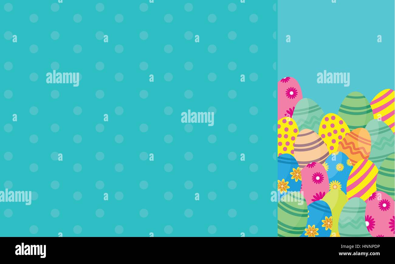 Happy easter greeting card with egg vector art Stock Vector Image & Art ...