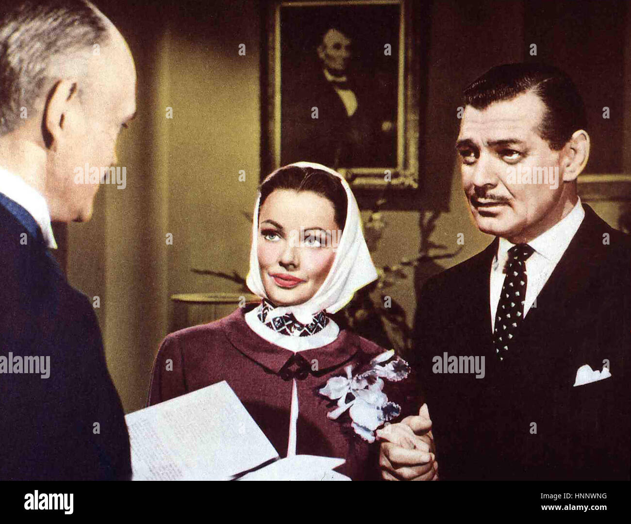 Es begann in Moskau aka. Never Let Me Go, USA 1953 Director: Delmer Daves Actors/Stars: Clark Gable, Gene Tierney, Bernard Miles Stock Photo