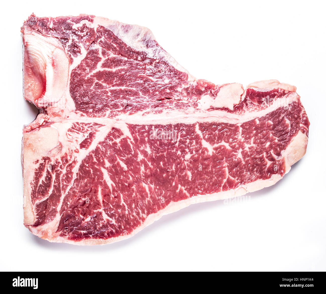 T bone steak isolated on white hi-res stock photography and images - Alamy