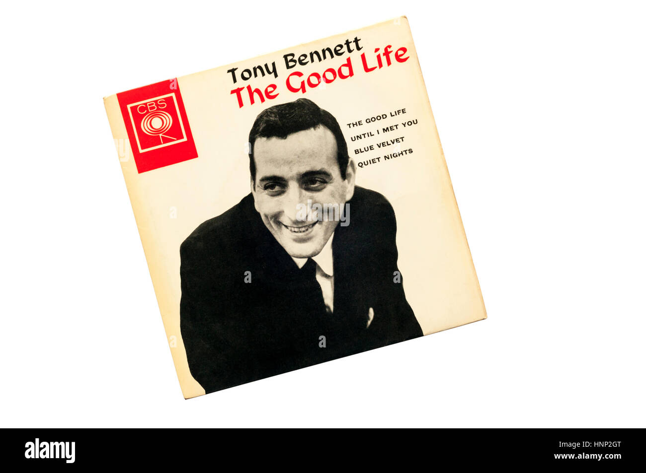 EP The Good Life by Tony Bennett, released in 1963. Stock Photo