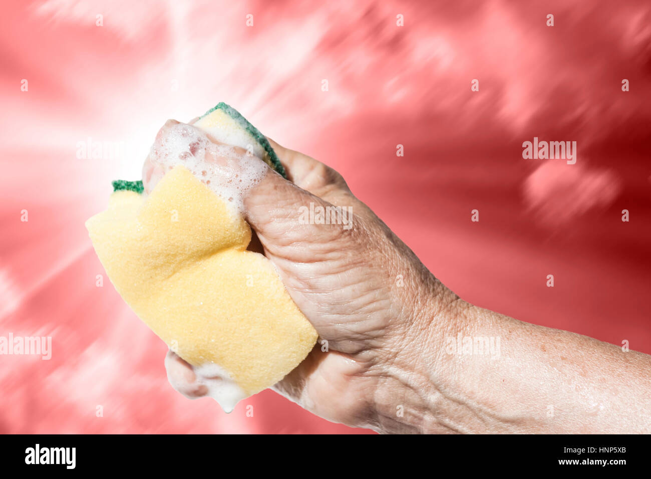 Dangerous effects of cleaning products Stock Photo Alamy