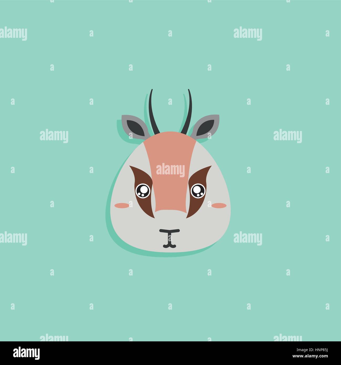 Cartoon Gazelle High Resolution Stock Photography And Images Alamy