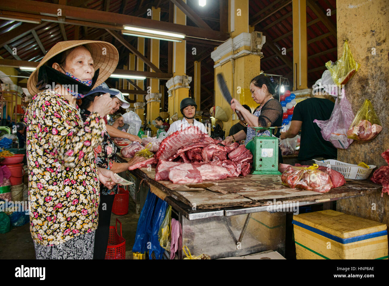 Vietnamese butcher hires stock photography and images Alamy