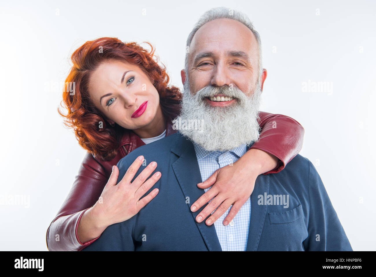 Beautiful mature couple Stock Photo - Alamy