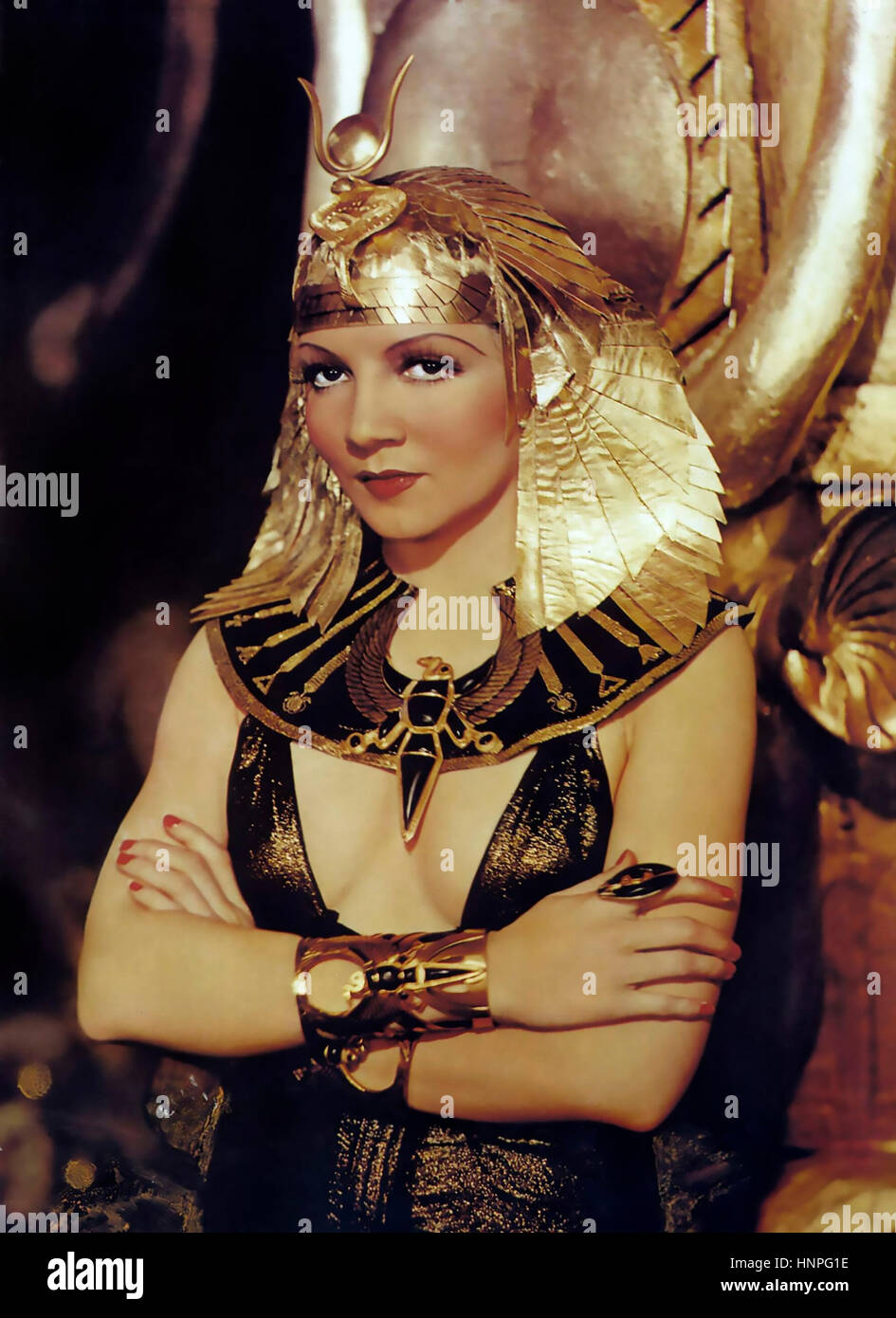Cleopatra (1934) claudette colbert hi-res stock photography and images -  Alamy