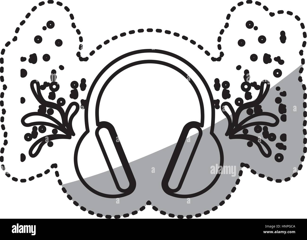 Headphone stock image hi-res stock photography and images - Alamy