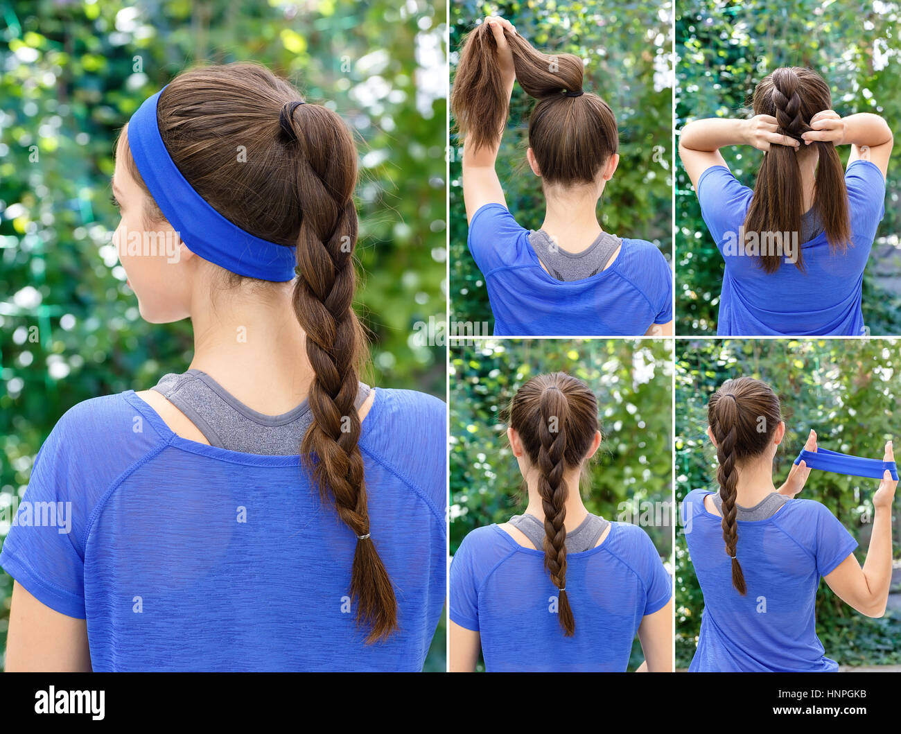 Hair Tutorial Hairstyle Braid Tutorial Backstage Technique Of