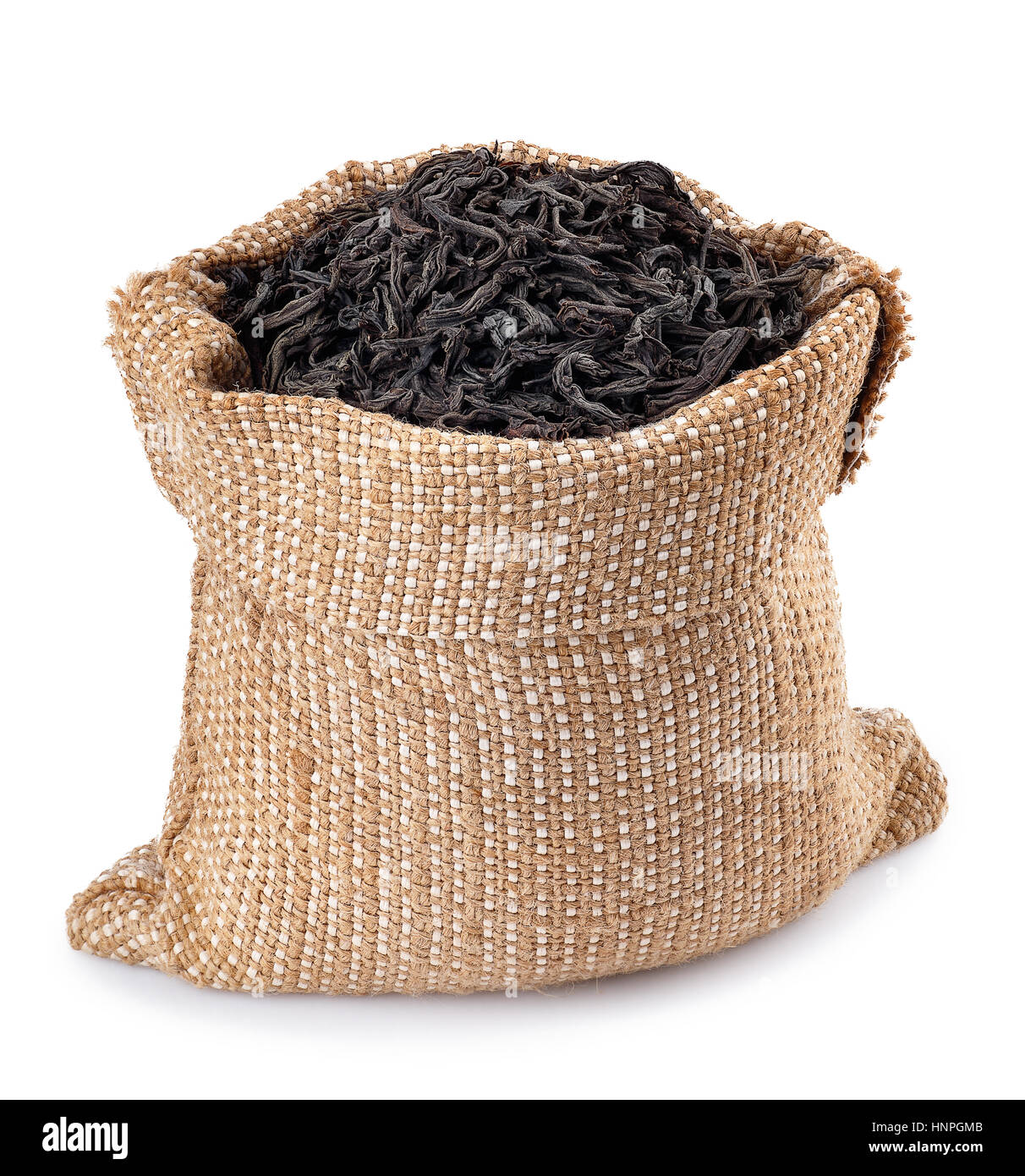 Tea in jute bag hi-res stock photography and images - Alamy