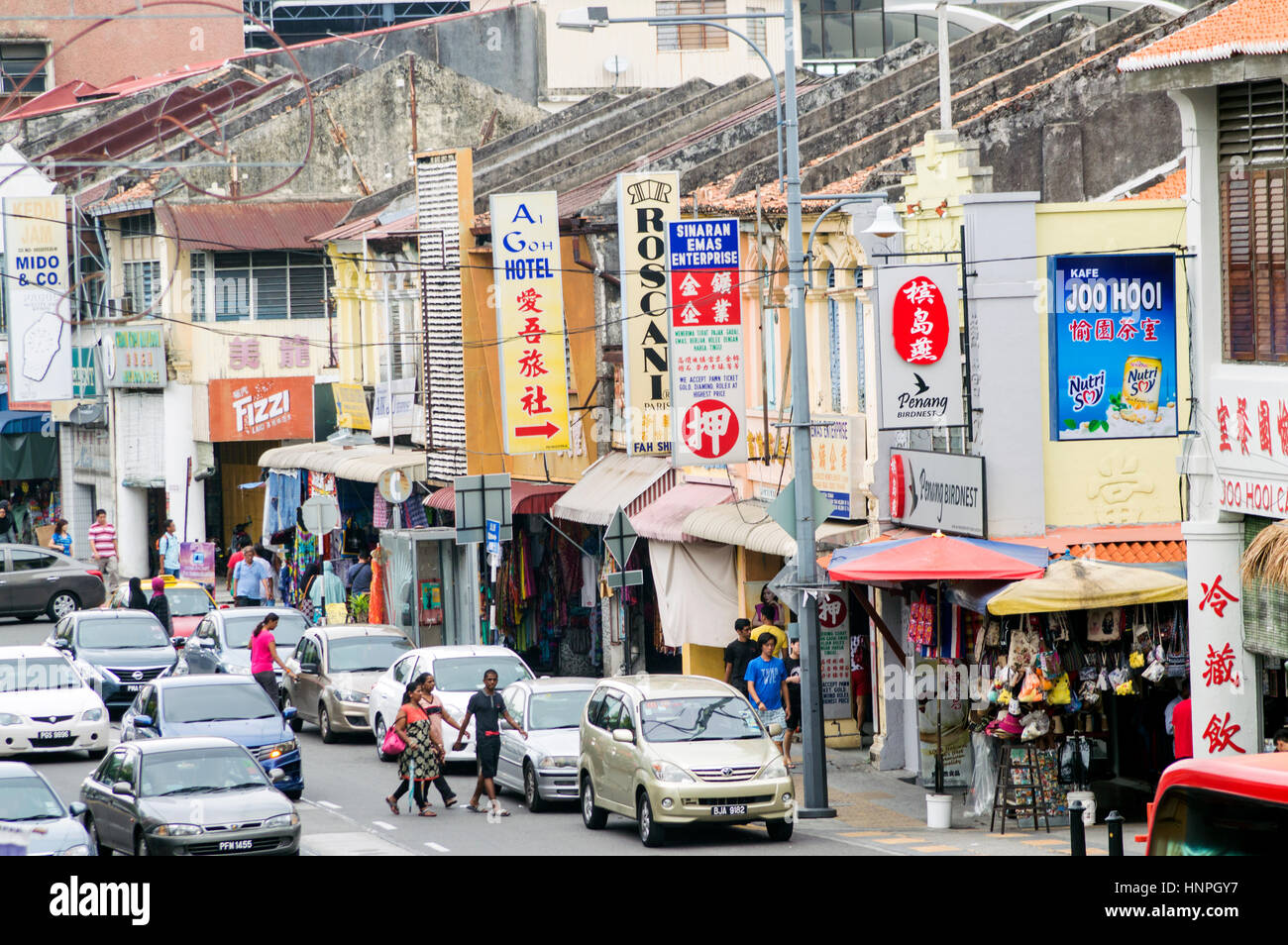 Georgetown Penang Aerial High Resolution Stock Photography and