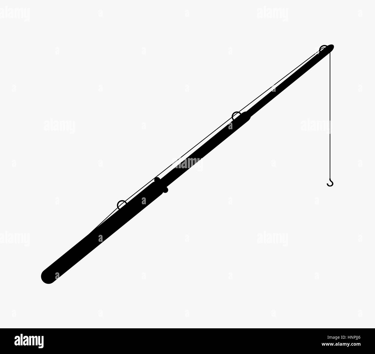 Fishing pole tackle Black and White Stock Photos & Images - Page 2 - Alamy