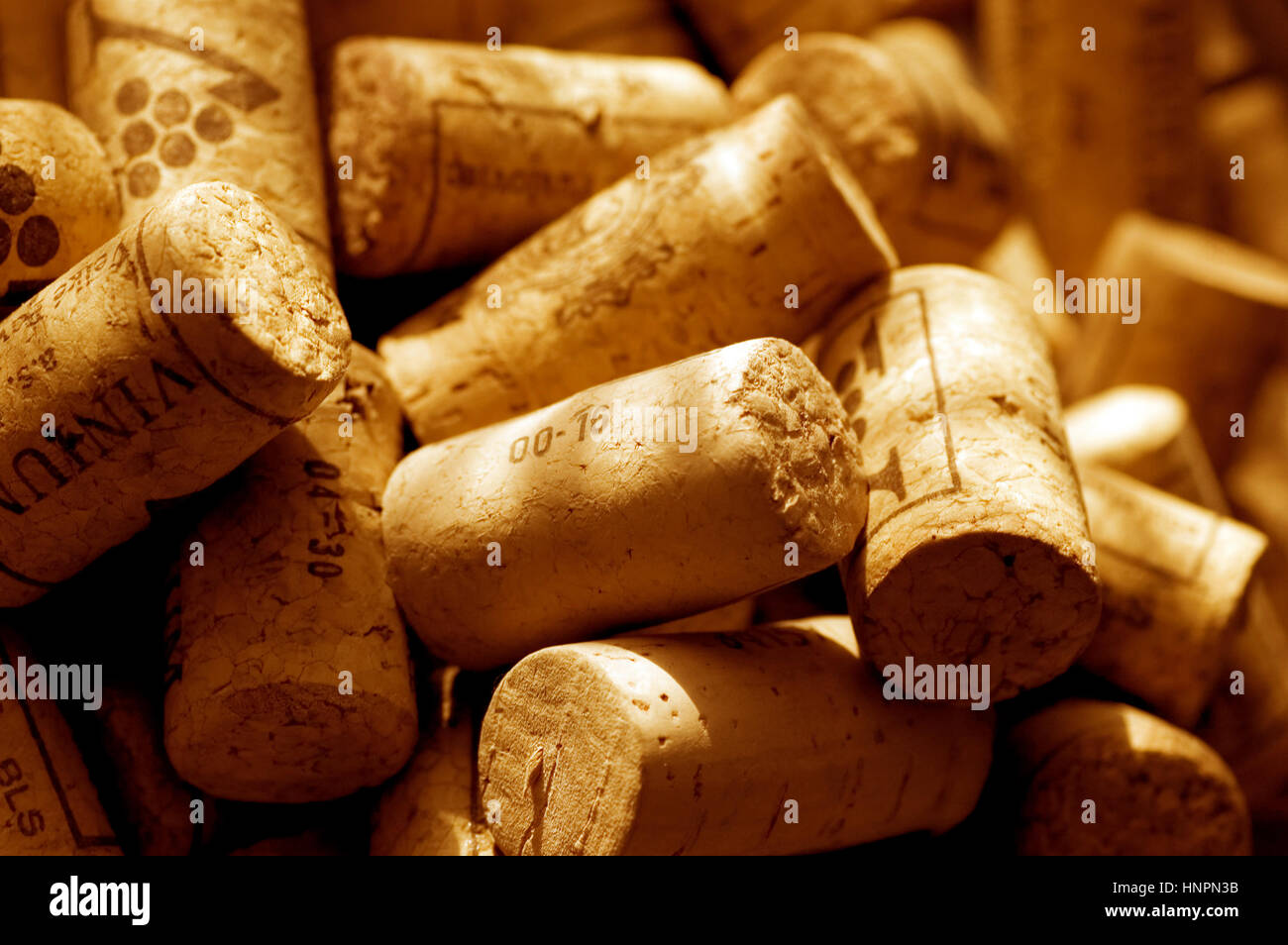 wine corks Stock Photo