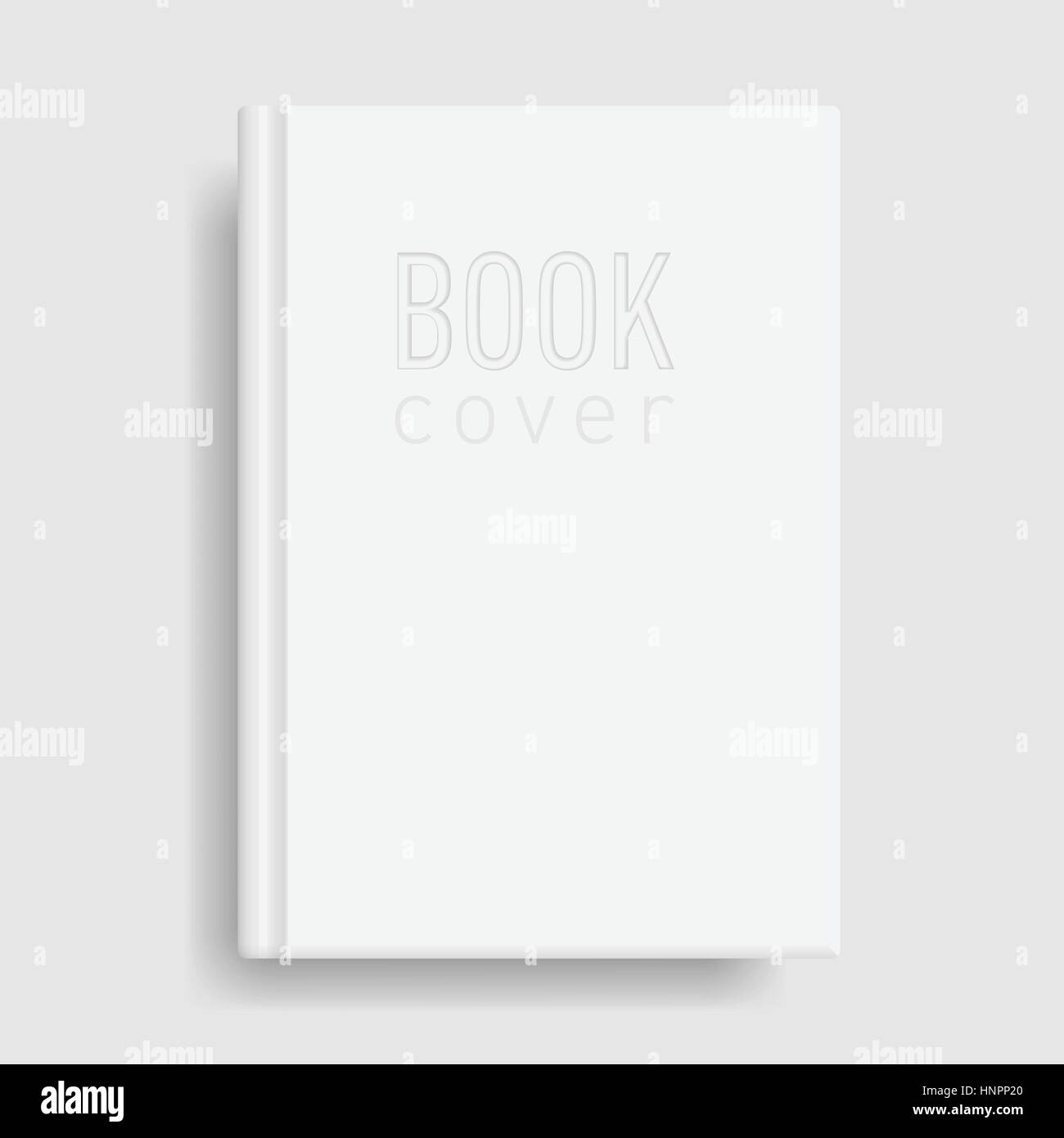 Premium Vector  3d blank hardcover book vector mockup. paper book template