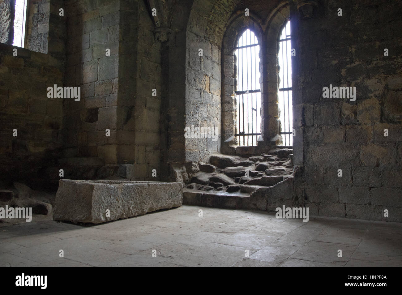 Kirkstall Abbey, Leeds, West Yorkshire Stock Photo
