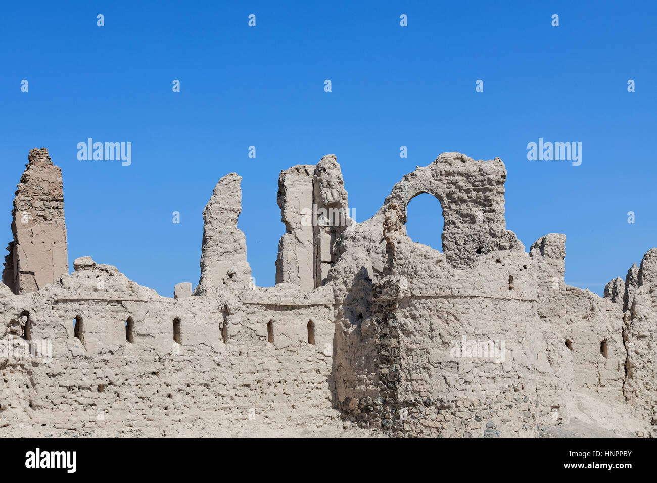 abandoned village in Ibra, Oman, Middle East, Asia Stock Photo