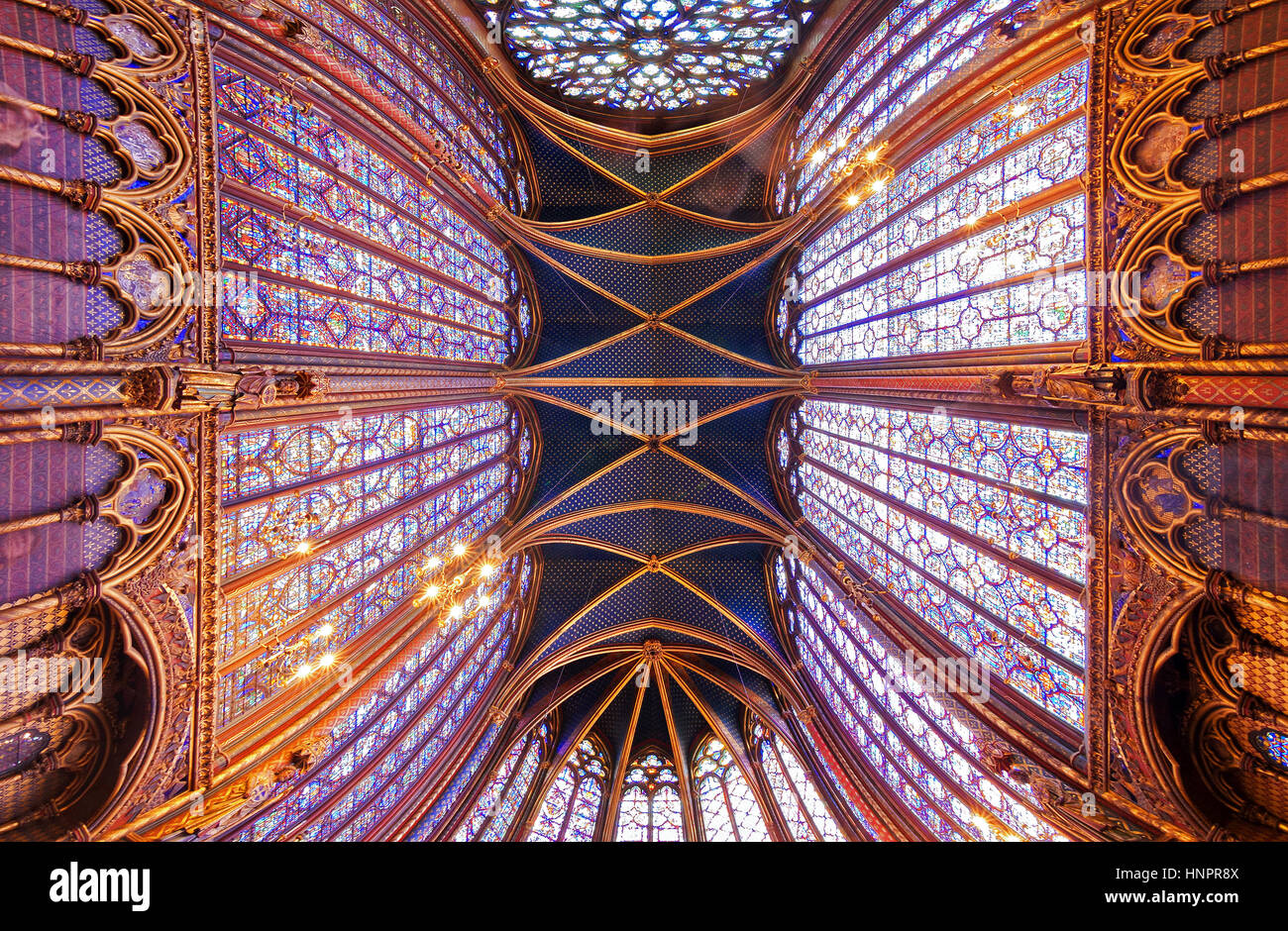 The Sainte Chapelle - Paris Stock Photo