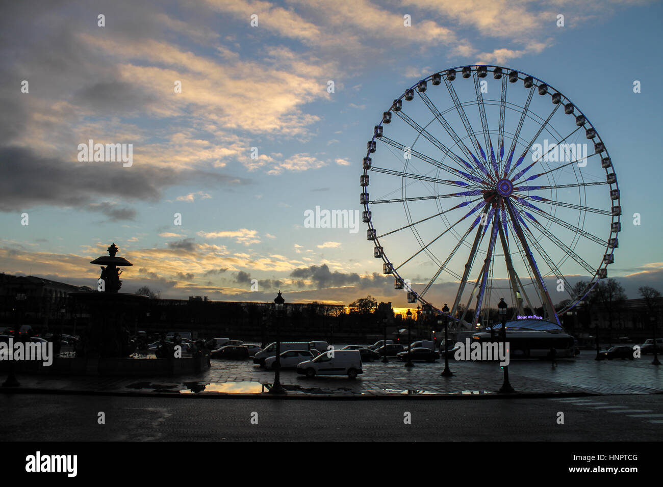 The Big wheel of Paris Stock Photo Alamy