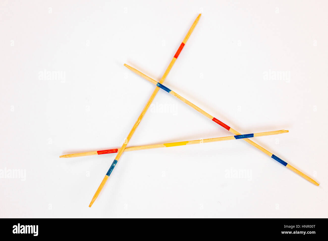 Mikado sticks scattered on white background 5 Stock Photo Alamy