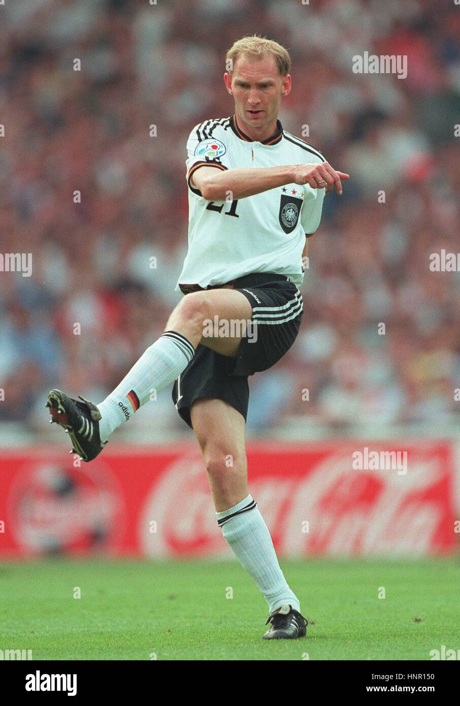 DIETER EILTS GERMANY & SV WERDER BREMEN 26 June 1996 Stock Photo