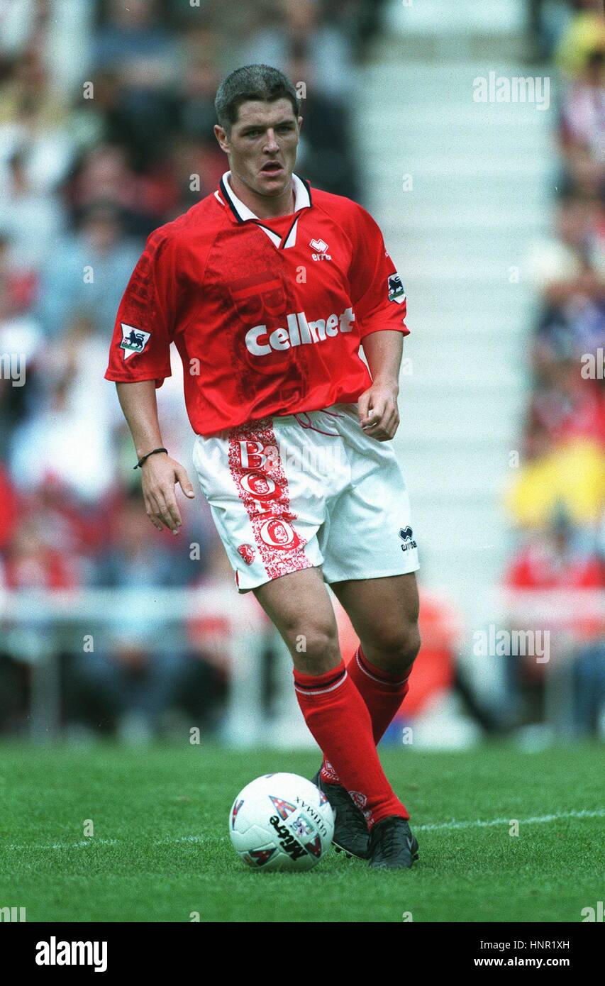 GRAHAM KAVANAGH MIDDLESBROUGH FC 03 August 1996 Stock Photo - Alamy