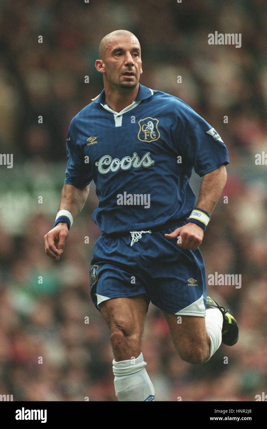 GIANLUCA VIALLI CHELSEA FC 30 September 1996 Stock Photo - Alamy