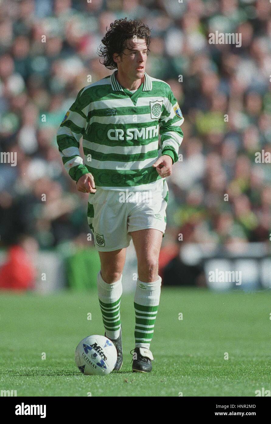 BRIAN O'NEIL GLASGOW CELTIC FC 17 October 1996 Stock Photo - Alamy