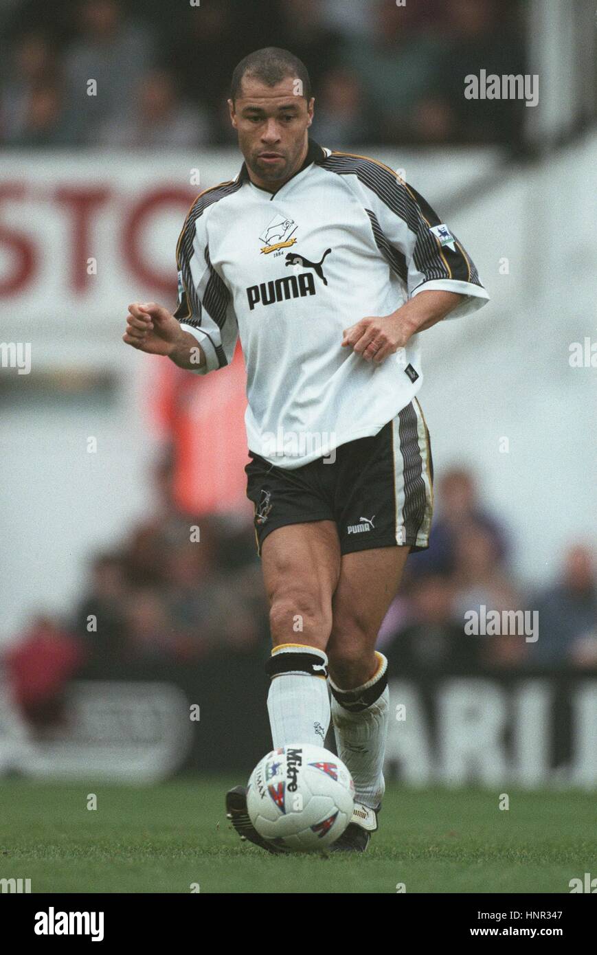 PAUL MCGRATH DERBY COUNTY FC 23 October 1996 Stock Photo Alamy