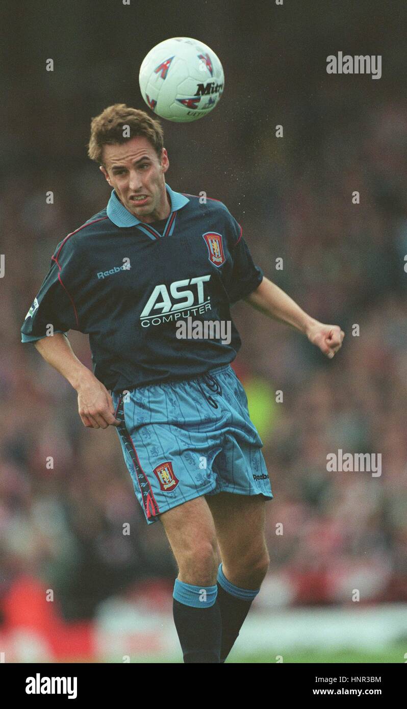 GARETH SOUTHGATE ASTON VILLA FC 28 October 1996 Stock Photo