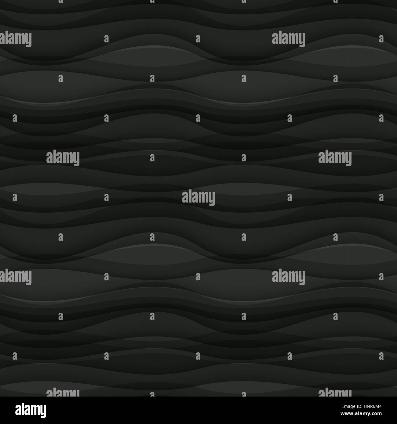 Vector black seamless Wavy background texture. Wave pattern Stock ...