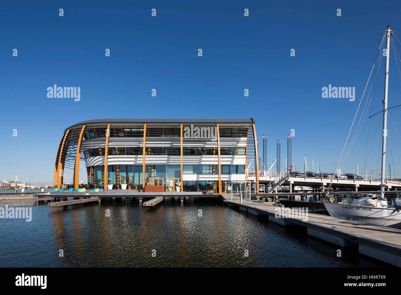 View from east-side of marina. Amsterdam Marina, Amsterdam, Netherlands ...