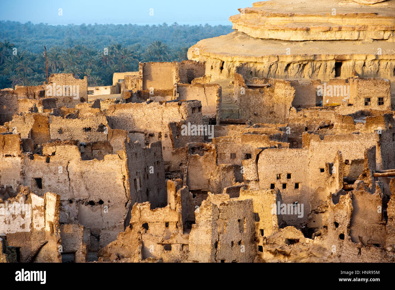Desert fortress Shali in oasis Siwa in Egypt Stock Photo - Alamy