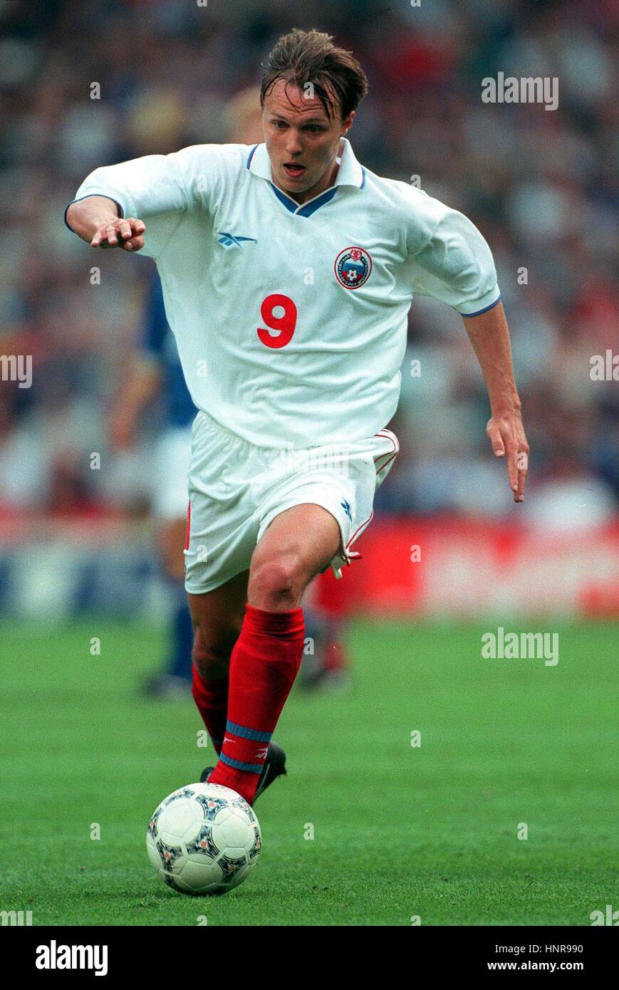 IGOR KOLYVANOV RUSSIA & FOGGIA FC 13 June 1996 Stock Photo - Alamy