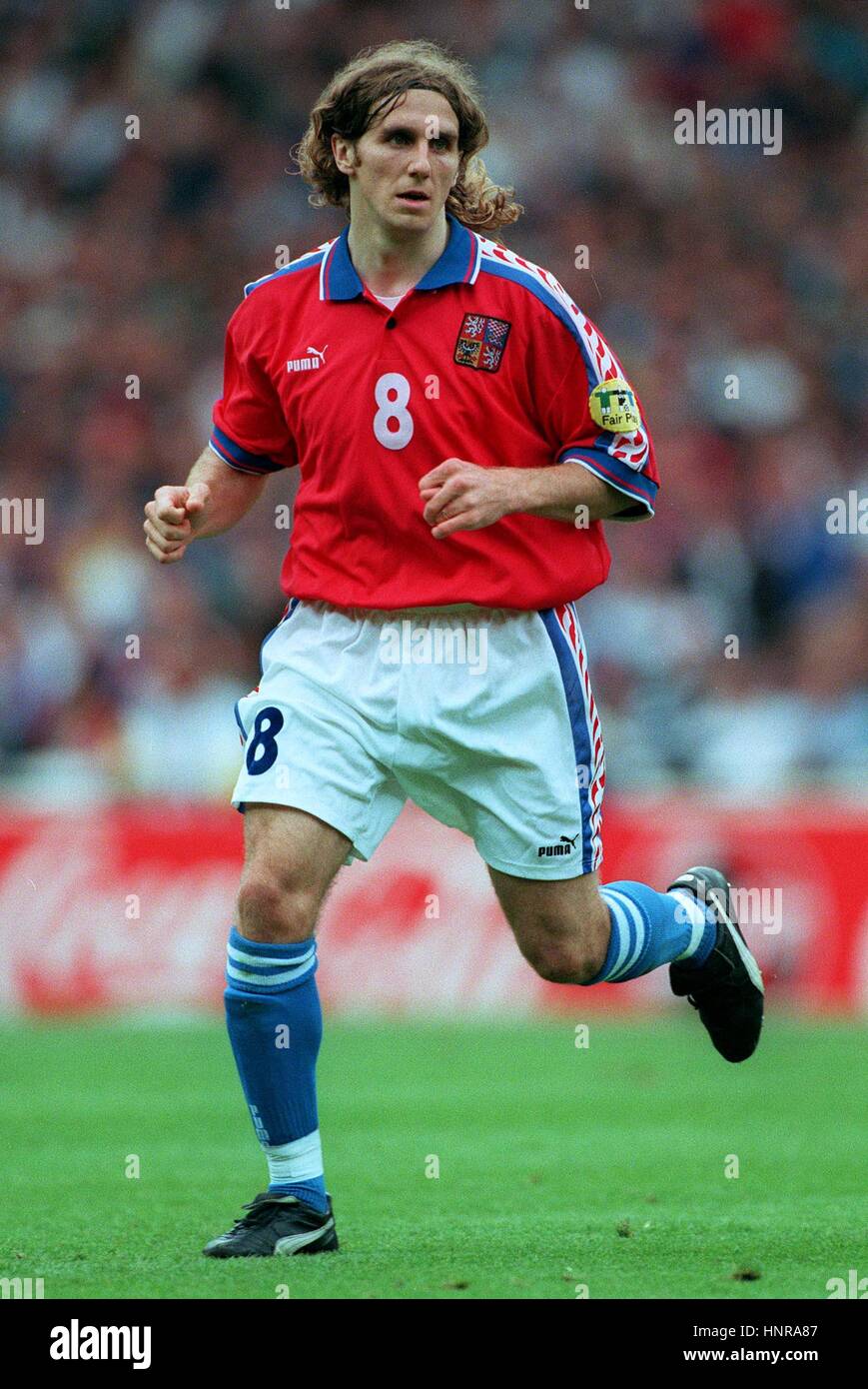 KAREL POBORSKI CZECH REPUBLIC & MAN UNITED FC 26 June 1996 Stock