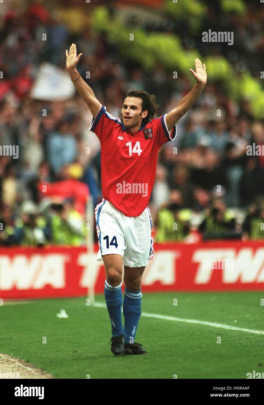 patrik-berger-celebrates-czech-republic-v-germany-30-june-1996-stock