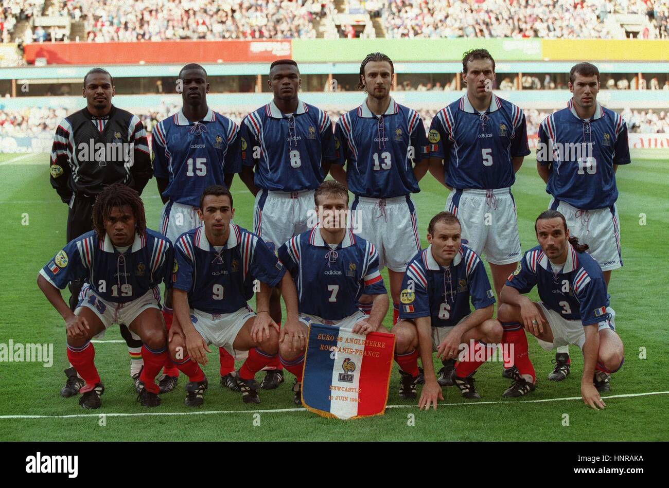 FRANCE FRANCE EURO 96 24 June 1996 Stock Photo