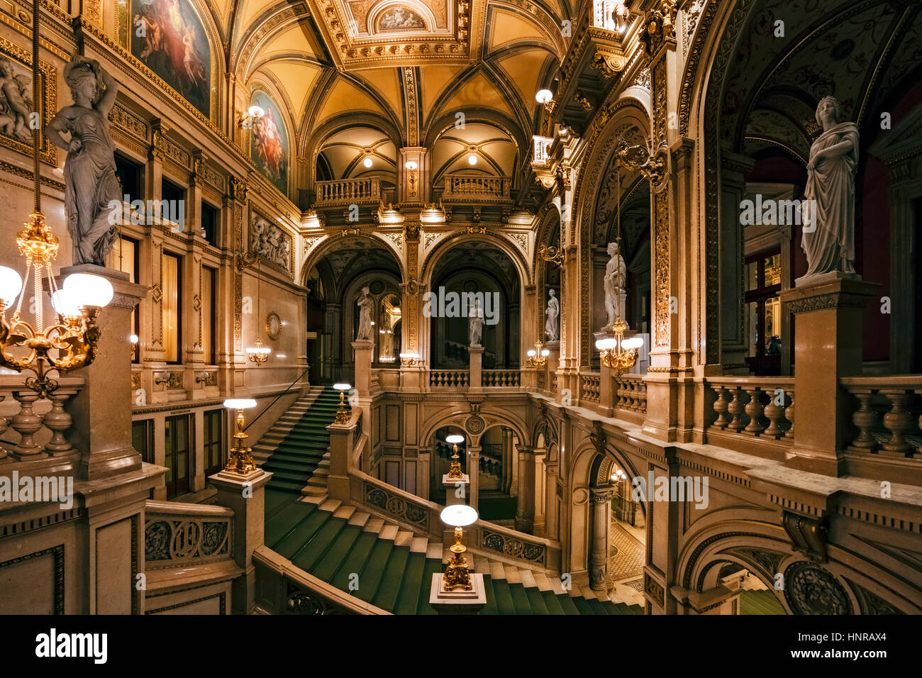 Stock Photo - Interior of Vienna Royal Opera house Stock Photo