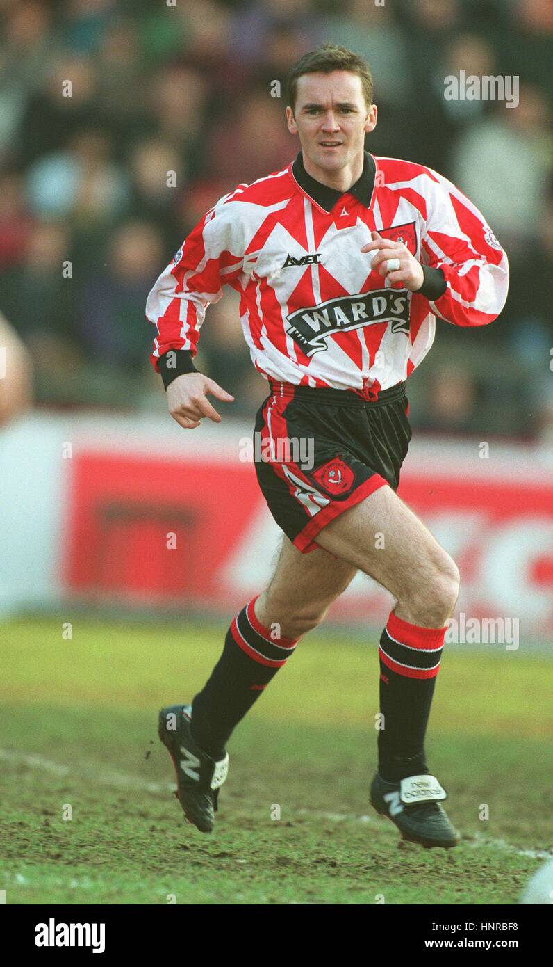 ANDY WALKER SHEFFIELD UNITED FC 10 March 1996 Stock Photo