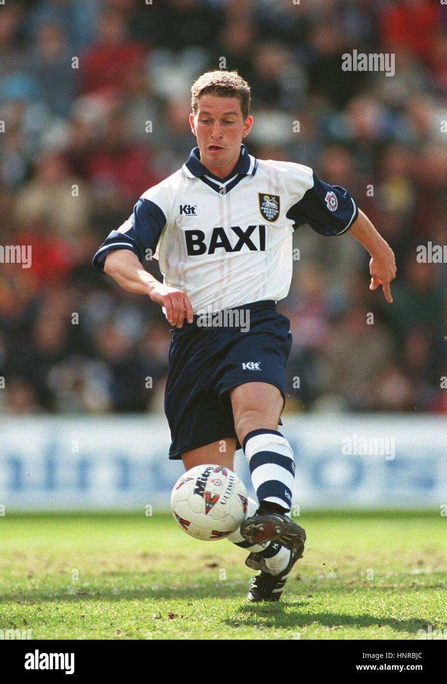 GRAEME ATKINSON PRESTON NORTH END 07 May 1996 Stock Photo